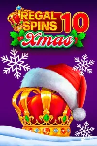 regal spins xmas slot logo
